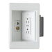 Pass And Seymour Recessed TV Box 1-Gang TVSS White (TV1WTVSSW)