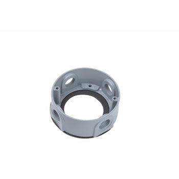 Pass And Seymour Round Weatherproof Extension Ring 4 Hole 1/2 (WPEX3)