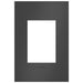 Pass And Seymour Satin Black 1-Gang 3M Wall Plate (AWC1G3SBL4)