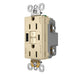 Pass And Seymour Self-Test GFCI Receptacle Tamper-Resistant 15A With USB Type AC Ivory (1597TRUSBACI)