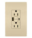 Pass And Seymour Self-Test GFCI Receptacle Tamper-Resistant 15A With USB Type AC Ivory (1597TRUSBACI)