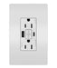 Pass And Seymour Self-Test GFCI Receptacle Tamper-Resistant 15A With USB Type AC White (1597TRUSBACW)