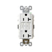 Pass and Seymour Self-Test GFCI Receptacle Tamper-Resistant Dual Controlled White  (2097TRCDW)