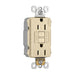 Pass And Seymour Self-Test PlugTail GFCI Receptacle 15A Ivory (PT1597I)
