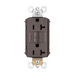 Pass And Seymour Self-Test PlugTail GFCI Receptacle 20A Brown (PT2097)