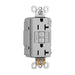 Pass And Seymour Self-Test PlugTail GFCI Receptacle 20A Gray (PT2097GRY)