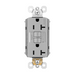 Pass And Seymour Self-Test PlugTail GFCI Receptacle 20A Gray (PT2097GRY)