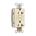 Pass And Seymour Self-Test PlugTail GFCI Receptacle 20A Light Almond (PT2097LA)