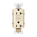 Pass And Seymour Self-Test PlugTail GFCI Receptacle 20A Light Almond (PT2097LA)