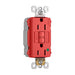 Pass And Seymour Self-Test PlugTail GFCI Hospital Grade Receptacle 15A Red (PT1597HGRED)