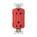 Pass And Seymour Self-Test PlugTail GFCI Hospital Grade Receptacle 20A Red (PT2097HGRED)