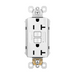 Pass And Seymour Self-Test PlugTail GFCI Receptacle Tamper-Resistant 20A White (PT2097TRW)