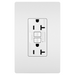 Pass And Seymour Self-Test PlugTail GFCI Receptacle Tamper-Resistant 20A White (PT2097TRW)