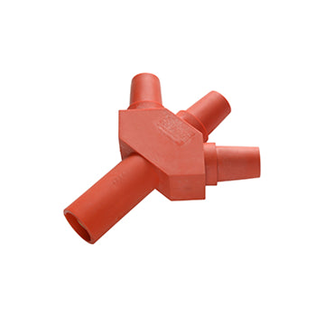 Pass And Seymour Series 16 M-F-F-F 3Fer Adapter Orange (PS3FO)