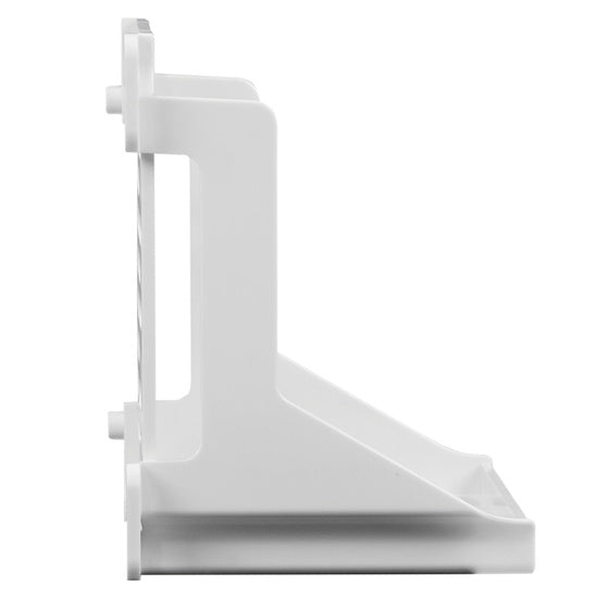 Pass and Seymour Shelf Mounting Bracket White Luxul 5-Port Switch  (AC1060L5)