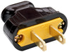 Pass And Seymour Short Flat Vinyl Plug (48643)