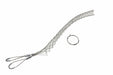 Pass and Seymour Single Split Lace Support Grip 2 Inch Cable Double Eye Stainless Steel  (FS200UUSS)