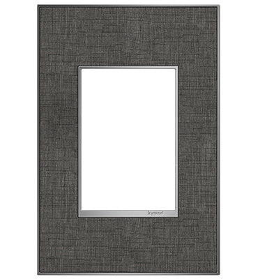 Pass And Seymour Slate Linen 1-Gang 3M Wall Plate (AWM1G3SL4)