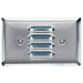 Pass And Seymour Smooth 302SS 1-Gang Horizontal-Louvered (SS760)