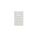 Pass And Seymour Smooth 302SS 1-Gang Louvered Painted White (SS771W)