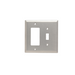 Pass And Seymour Smooth 302SS 2-Gang 1 Toggle 1 Decorator Junior (SSJ126)