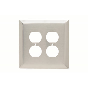 Pass And Seymour Smooth 302SS 2-Gang 2 Duplex Jumbo (SSO82)