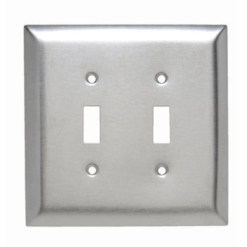 Pass And Seymour Smooth 302SS 2-Gang 2 Toggle Jumbo (SSO2)