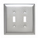 Pass And Seymour Smooth 302SS 2-Gang 2 Toggle Jumbo (SSO2)