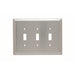 Pass And Seymour Smooth 302SS 3-Gang 3 Toggle Jumbo (SSO3)