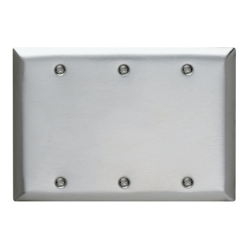 Pass And Seymour Smooth 302SS 3-Gang Box Mounted (SS33)