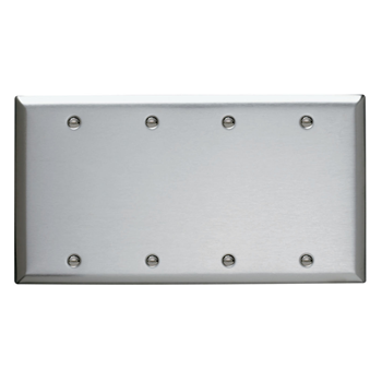 Pass And Seymour Smooth 302SS 4-Gang Box Mounted (SS43)
