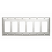 Pass And Seymour Smooth 302SS 6-Gang Decorator (SS266)