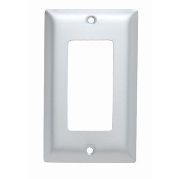 Pass And Seymour Smooth Aluminum 1-Gang 1 Decorator (SA26)