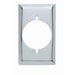 Pass And Seymour Smooth Chrome 1-Gang Power Outlet (S384C)