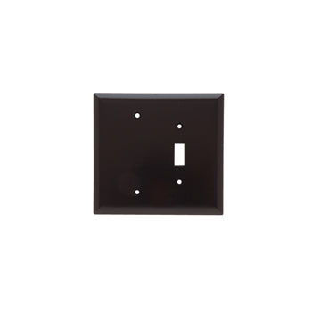 Pass And Seymour Smooth Junior Jumbo Wall Plate 1-Gang Toggle 1-Gang Blank (SPJ113)