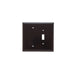Pass And Seymour Smooth Junior Jumbo Wall Plate 1-Gang Toggle 1-Gang Blank (SPJ113)