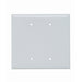 Pass And Seymour Smooth Plastic Jumbo 2-Gang Blank White (SPO23W)