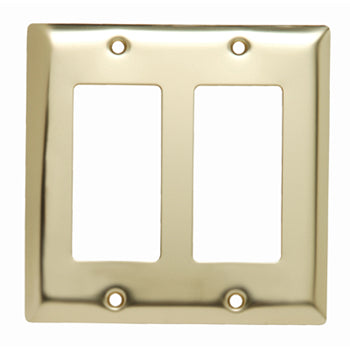 Pass And Seymour Smooth Polished 2-Gang 2 Decorator (SB262PB)