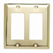 Pass And Seymour Smooth Polished 2-Gang 2 Decorator (SB262PB)