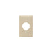 Pass And Seymour Smooth Wall Plate 1-Gang Power Outlet Ivory (SP720I)
