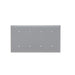 Pass And Seymour Smooth Wall Plate 4-Gang Blank Strap Mount Gray (SP44GRY)