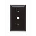 Pass And Seymour Smooth Wall Plate 1-Gang Telephone Brown (SP12)