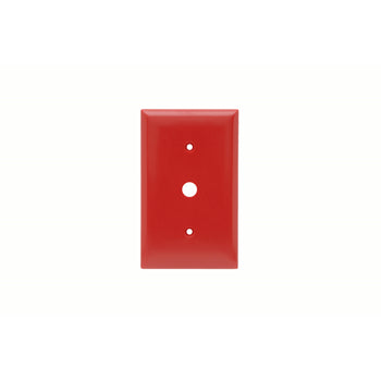 Pass And Seymour Smooth Wall Plate 1-Gang Telephone Red (SP12RED)