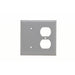 Pass And Seymour Smooth Wall Plate 1-Gang Duplex 1-Gang Black Gray Box (SP148GRY)