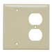 Pass And Seymour Smooth Wall Plate 1-Gang Duplex 1-Gang Black Ivory (SP138I)