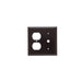 Pass And Seymour Smooth Wall Plate 1-Gang Duplex 1-Gang Phone (SP128)