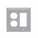 Pass And Seymour Smooth Wall Plate 1-Gang Duplex 1-Gang SPLEX Gray (SP826GRY)