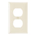 Pass And Seymour Smooth Wall Plate 1-Gang Duplex Light Aluminum (SP8LA)