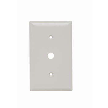 Pass And Seymour Smooth Wall Plate 1-Gang Phone/Cable Light Almond (SP12LA)