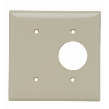 Pass And Seymour Smooth Wall Plate 1-Gang Single 1-Gang Black Ivory (SP147I)